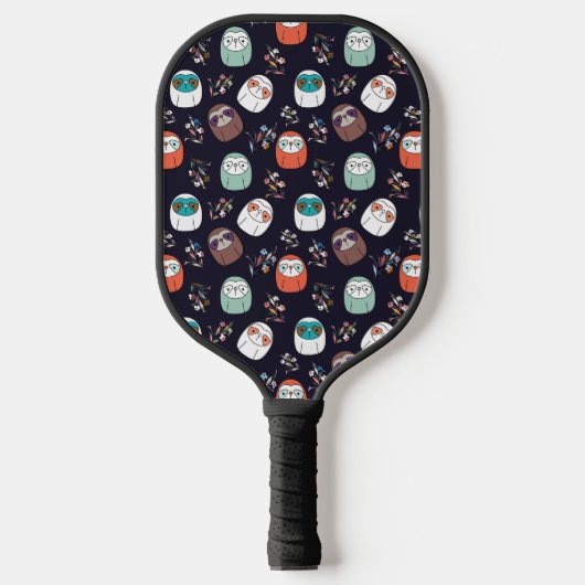 Lazy Sloth Pickleball Paddle (Voorkant)
