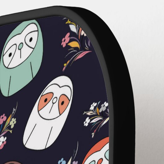 Lazy Sloth Pickleball Paddle (Links Detail)