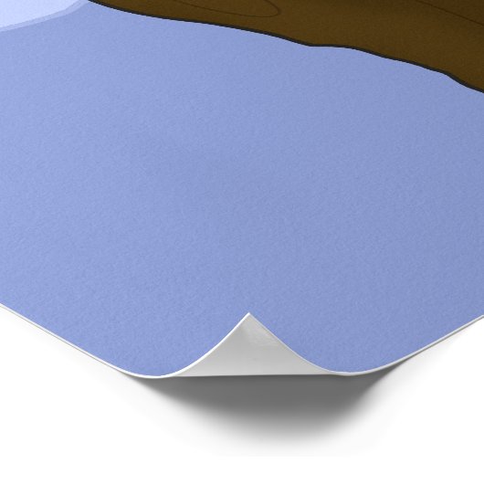 Lazy Sloth Poster (Hoek)