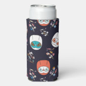 Lazy Sloth Seltzer Blikjeskoeler (Seltzer Achterkant)