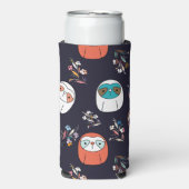 Lazy Sloth Seltzer Blikjeskoeler (Seltzer Voorkant)