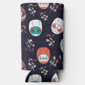 Lazy Sloth Seltzer Blikjeskoeler (Achterkant)