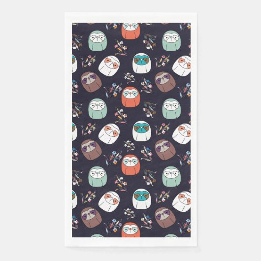 Lazy Sloth Servet (Voorkant)