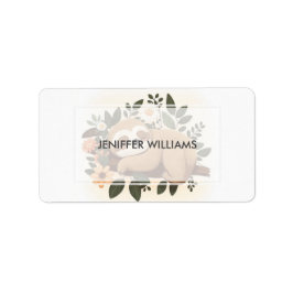   Lazy sloth sleeping on a branch cartoon          Etiket