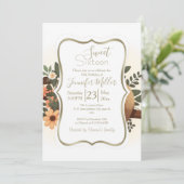 Lazy sloth sleeping on a branch cartoon            kaart (Staand voorkant)