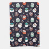 Lazy Sloth Theedoek (Verticaal)