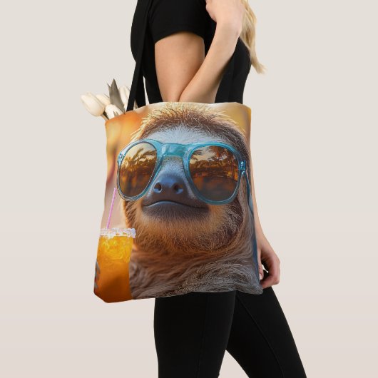 Lazy Sloth Tote Bag (Dichtbij)