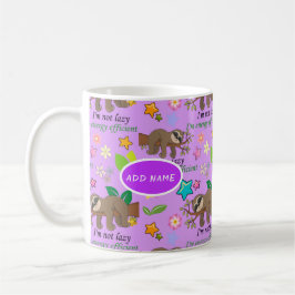 Lazy Sloth Violet Orchid Purple Flowers | Hoorten Koffiemok