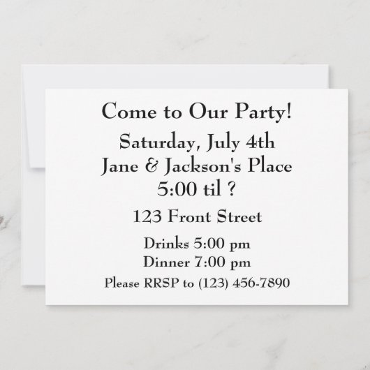 Lazy Squirrel Foto Kaart (Achterkant)