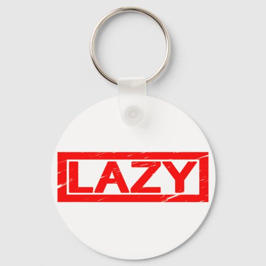 Lazy Stamp Sleutelhanger (Voorkant)