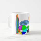 Lazy Summer Days Koffiemok (Voorkant links)