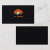 Lazy Summer Sunset On the Ocean Visitekaartje (Voorkant / Achterkant)