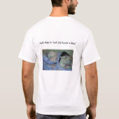 Lazy Teddy Bear Reiniging shirt (Achterkant)