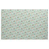 LAZY TIGERS Waterverf Cats Stof (Yard (91,4 cm))