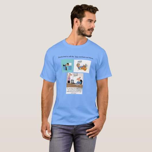 Lazy Workers T-Shirt (Voorkant volledig)
