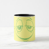 Lazyass glimlach emoji mok (Midden)