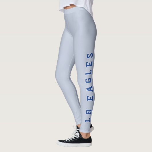 LB Eagles Blauw Grijs Schoolkleding Leggings (Links)