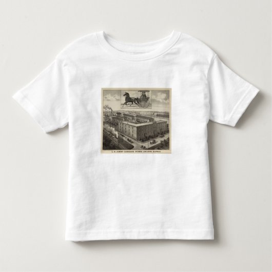 LB Johns' Carriage Works, Abilene, Kansas Kinder Shirts (Voorkant)