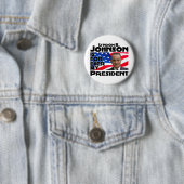 LB Johnson Forever Ronde Button 5,7 Cm (In situ)