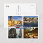 LB Libanon - Beiroet - Briefkaart (Voorkant / Achterkant)