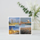 LB Libanon - Beiroet - Briefkaart (Staand voorkant)