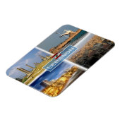 LB Libanon - Beiroet - Tripoli - Tire - Magneet (Linkerzijde)