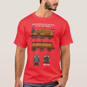 LB SCR B1 Klasse British Steam Train Locomotive T-shirt