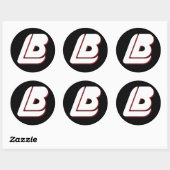 LB-Sticker Ronde Sticker (Vel)