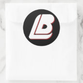 LB-Sticker Ronde Sticker (Tas)