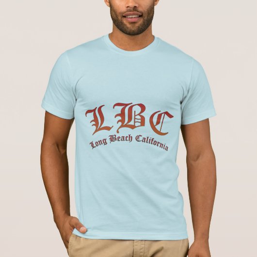 LBC - Long Beach California T-shirt (Voorkant)