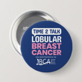 LBCA ILC Awareness Tour-knop Ronde Button 7,6 Cm (Voorkant /achterkant)