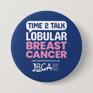 LBCA ILC Awareness Tour-knop Ronde Button 7,6 Cm
