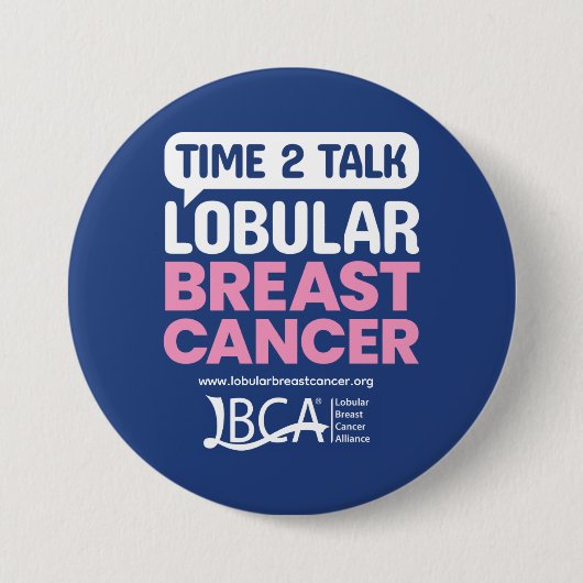 LBCA ILC Awareness Tour-knop Ronde Button 7,6 Cm (Voorkant)