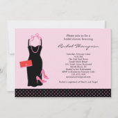 LBD Bridal Shower-uitnodiging Kaart (Voorkant)