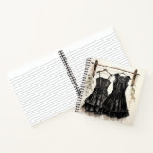 LBD Classic Klein Zwart Jurk Notitieboek (Binnen)