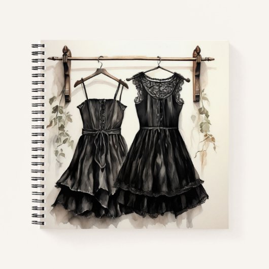 LBD Classic Klein Zwart Jurk Notitieboek (Voorkant)