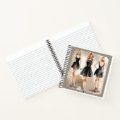 LBD Essence - Little Black Dress Mode Dagboek Notitieboek (Binnen)