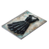  (LBD) Little Black Dress Art Notitieboek (Linkerzijde)