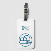 LBD-wet Bagagelabel (Voorkant (verticaal))