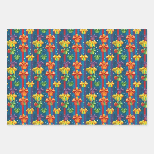 LBGT Wrapping Wonderland Kerst Wrapping Papier Inpakpapier Vel (Voorkant 3)