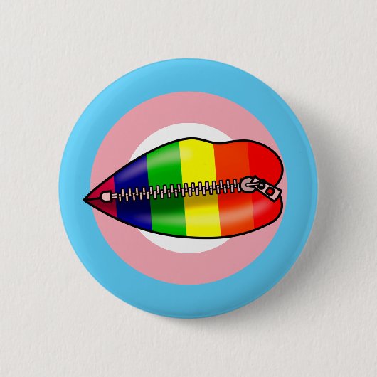 LBGTQ lichtjes in stilte Ronde Button 5,7 Cm (Voorkant)