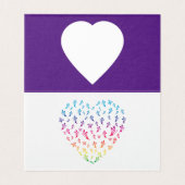 LBGTQ Verjaardagskaart Kaart (Binnenkant ongevouwen)