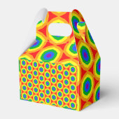 LBGTQA+ Regenboog Cirkel Ontwerp Bedankdoosjes (Achterkant)