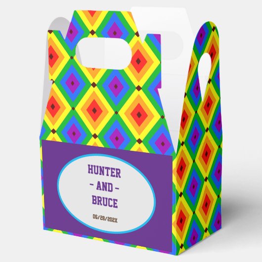 LBGTQA+ Regenboog trots Bedankdoosjes (Geopend)