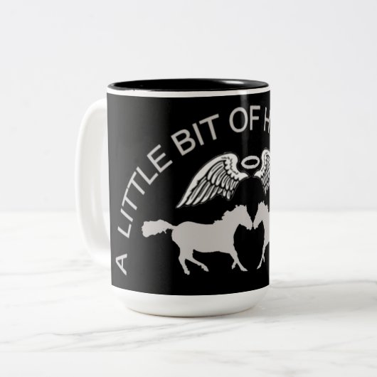 LBH-Mok Tweekleurige Koffiemok (Voorkant links)