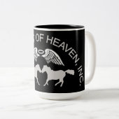 LBH-Mok Tweekleurige Koffiemok (Voorkant rechts)