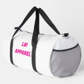 LBI APPAREL TRADEMARKED DUFFLE BEACH BAG PLUNJEZAK (Rechterhoek)