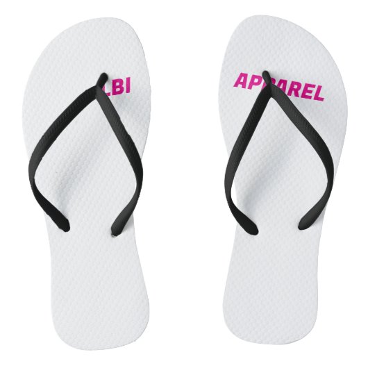 LBI APPAREL TRADEMARKED FLIP FLOP SHOES (Voetbed)