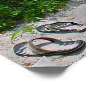 LBI Beach scène Poster (Hoek)