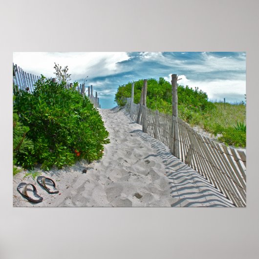 LBI Beach scène Poster (Voorkant)